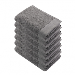 WalraRemadeCottonHanddoek50x100cm550gramTaupe-6stuks