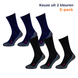 STAPPWandelsokkenTechnoBostonCool3-packZwart-3942