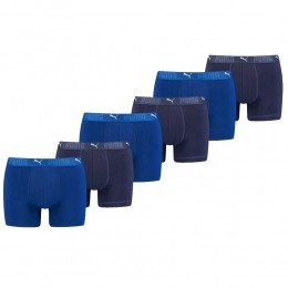 PumaSportBoxershortsKatoen6-packBlauw-L