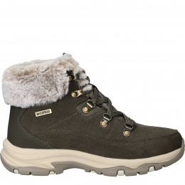 SkechersTregoWaterproofWandelschoenenDamesGroen