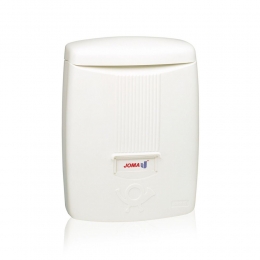 KunststofbrievenbusJomaGarden70-wit