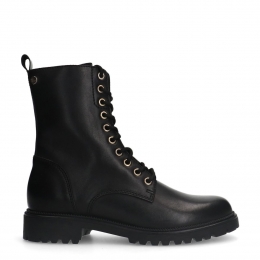 Zwartelerenveterlaarsjes