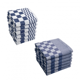 ByrklundKeuken-enTheedoekensetCleanBlauw-12delig