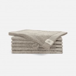 WalraRemadeCottonWashandje16x21cm550gramTaupe-6stuks