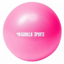 MiniPilatesBal-Fitnessbal-28cm-Roze-GorillaSports