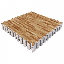 VloermattenLichtehoutlook-8stuks-Bescherming-8stuks-288m2-Puzzelmat-GorillaSports