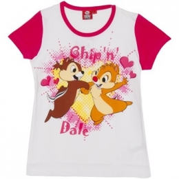 T-shirtKorteMouwDisneyWD26120-FUCSIA