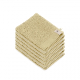 WalraSoftCottonWashandje16x21cm550gramMaisgeel-12stuks