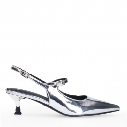 Zilverenlakslingbacks