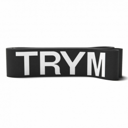 TRYMWeerstandsband-Resistanceband-Latex-295kg-80kg-64mm-Zwart-GorillaSports