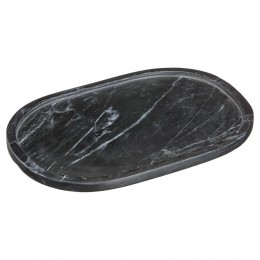 DecoratieplateauOrganischMarmerZwart-30x20cm