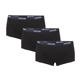 ZacciniDamesShorts3-packBlack-XS