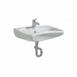 RolstoelWastafelKeramiek49X60cmWit1KraangatCreavit