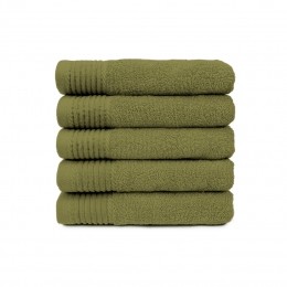 TheOneBadhanddoek450gram70x140cmOliveGreen5stuks