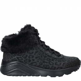 SkechersUnoLiteVeterbootsDamesZwart
