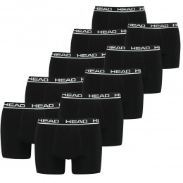 Headboxershortsblack10-Pack-M