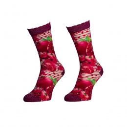 SockMyFeetSokkenDamesPomegrenate-3942