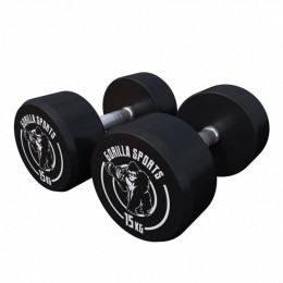 Dumbbellset30kg-Halterset-2x15kg-Dumbells-Gietijzer-GorillaSports