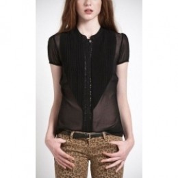 Minka-PepeJeans-Blouses-Zwart