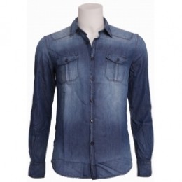 7010DENIM-AntonyMorato-Overhemden-Blauw