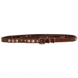 D192SAREALEATHERBELT-Guess-Accessoires-Bruin