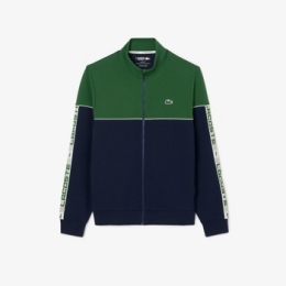 SweaterLacosteTENNISZIP-UPCOLORBLOCKSWEATSHIRT