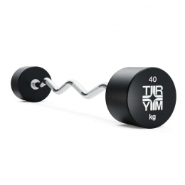TRYMHalterstang-VasteHalter-Curlbar-EZ-curl-Gietijzer-CPU-40kg-GorillaSports