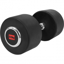 Dumbell-VasteHalter-GietijzermetRubbercoating-325kg-GorillaSports