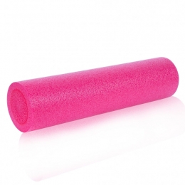 PilatesRol-FasciaRol-FoamRoller-60x15cm-Roze-GorillaSports