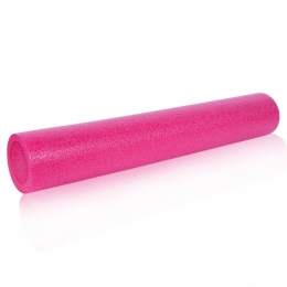 PilatesRol-FasciaRol-FoamRoller-90x15cm-Roze-GorillaSports