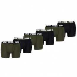 PumaBoxershortsEverydayBasic6-packForestNight-M