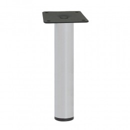 Stalenmeubelpootchroomrond3cmenhoogte20cm
