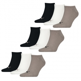 PumaSneakersokkenPlain9-packPineBarkCombo-4346