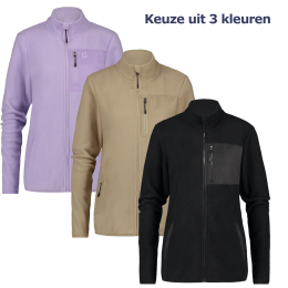 PoederbaasFourSeasonsFleeceVestDamesZwart-XS