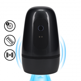 PumpedVibrobatorAutomatischeMasturbatorZwart