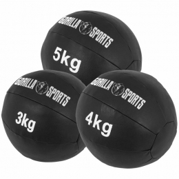 MedicijnBalset12kg-3trainingsBallen-Medicineball-Leer-GorillaSports