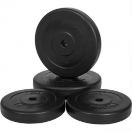 GyroneticsHalterschijvenSet30kg-Bundel-2x52x10kg-Kunststof-25mm-GorillaSports