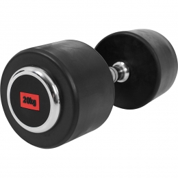 Dumbell-VasteHalter-GietijzermetRubbercoating-20kg-GorillaSports