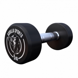 Dumbbell-5kg-Halter-Vastedumbell-Gietijzer-GorillaSports