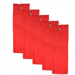 TheOneGolfhanddoek40x50cm450gramRood5stuks