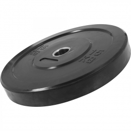 BumperPlate-Halterschijf-15kg-Rubber-50mm-GorillaSports
