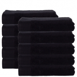 TheOneBadhanddoek70x140Black10stuks