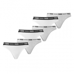 PumaStringDamesWit6-Pack-S