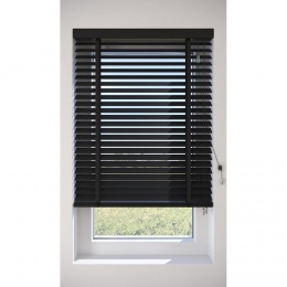 FenstrHoutenJaloezieWoutZwart50mm