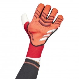 adidasPredatorProFingersaveKeepershandschoenenRoodWitZwart