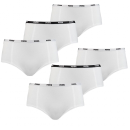 PumaMiniShortDamesWit6-Pack-XS