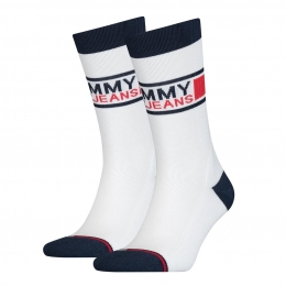 TommyHilfigerUniTjSockWhite2-Pack-4346