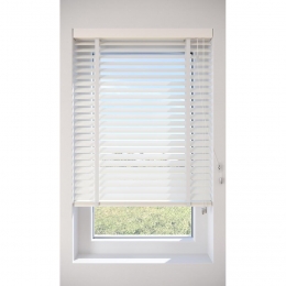 HoutlookJaloezieFlorisWit50mm