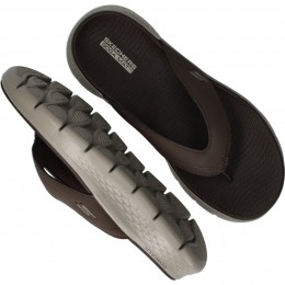 SkechersGoWalkFlexVallejoSlippersHerenBruin