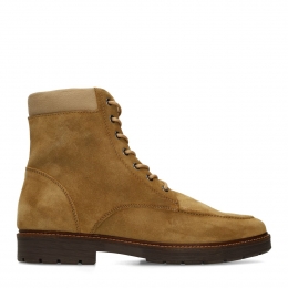 Beigesudeveterboots